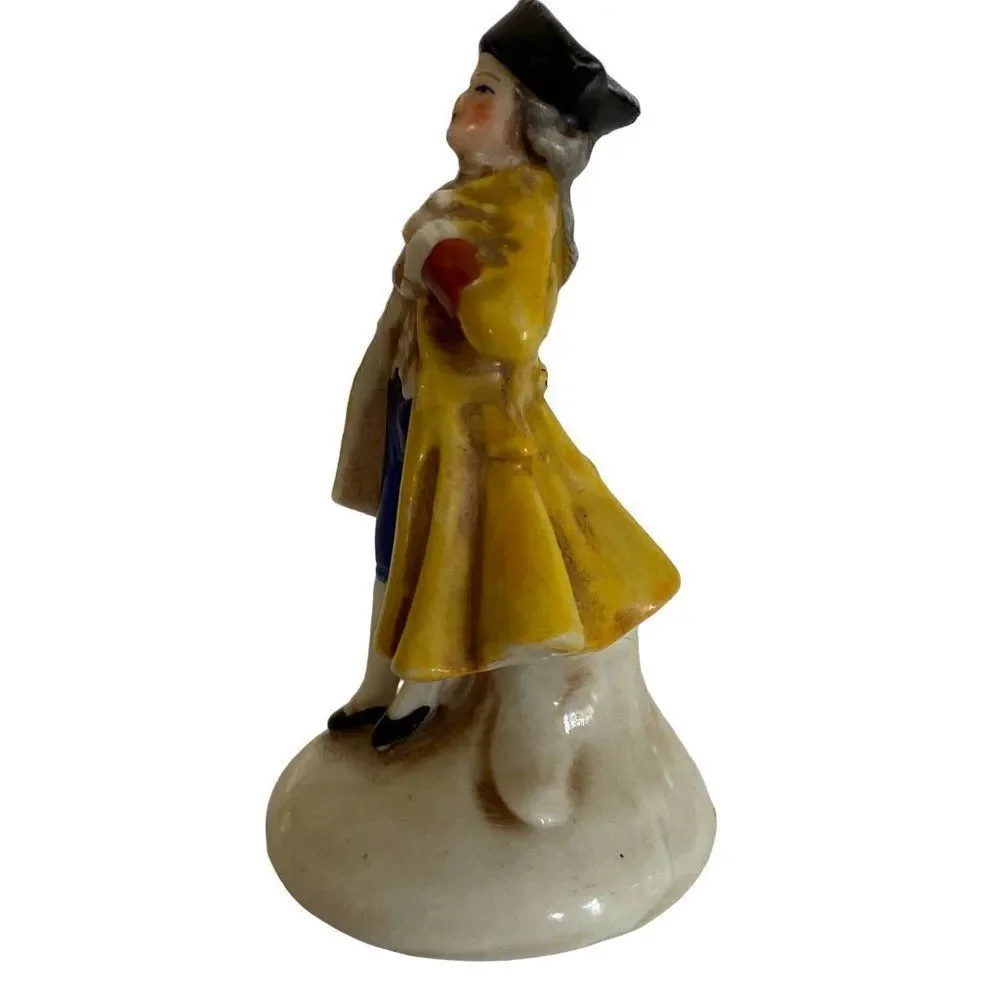 Vintage Renaissance Gentleman Figure #20373 Germany 2.75" Porcelain - Picture 3 of 5